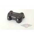 Carbon4us Carbon Fiber Handlebar Clamp Cover for Ducati Monster 696 / 796 / 1100
